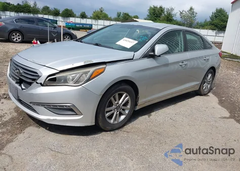 2015 Hyundai Sonata Se from USA, damaged, VIN 5NPE24AF0FH121410